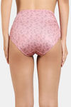 Zivame Rose Blush Vows Medium Rise Full Coverage Hipster Panty - Rose Tan — thumbnail 2